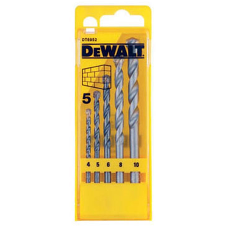 DeWalt DT6952-QZ 5 Piece Masonry Drill Bit Set