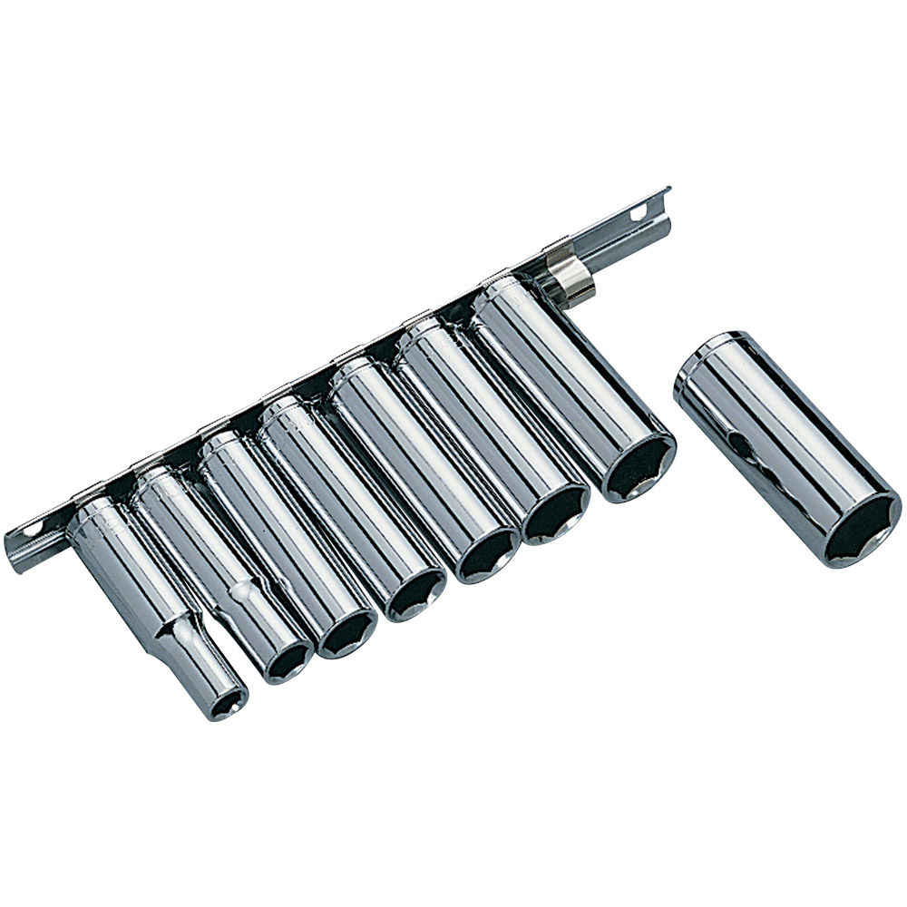 Clarke 1800142 CHT142 9-Piece 3/8" Drive Imperial Deep Socket Set