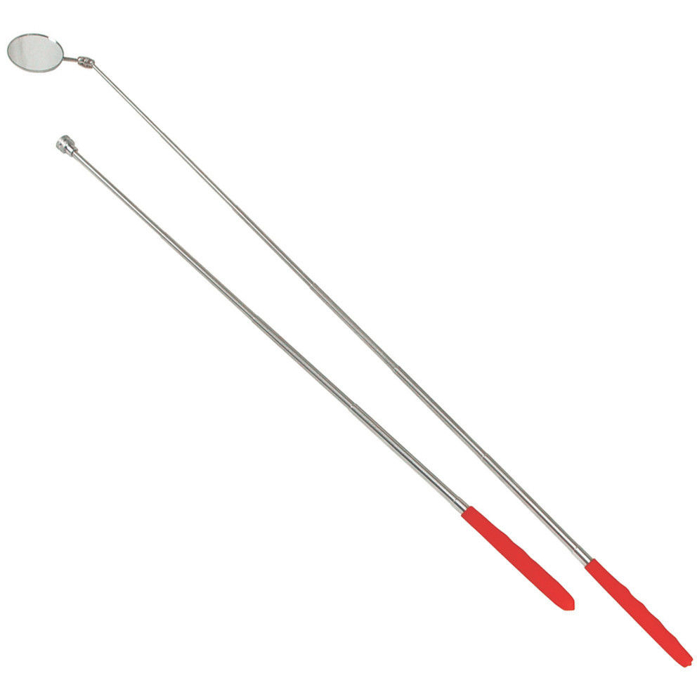 Clarke 1801649 CHT649 Telescopic Magnetic Pick Up & Inspection Mirror Set