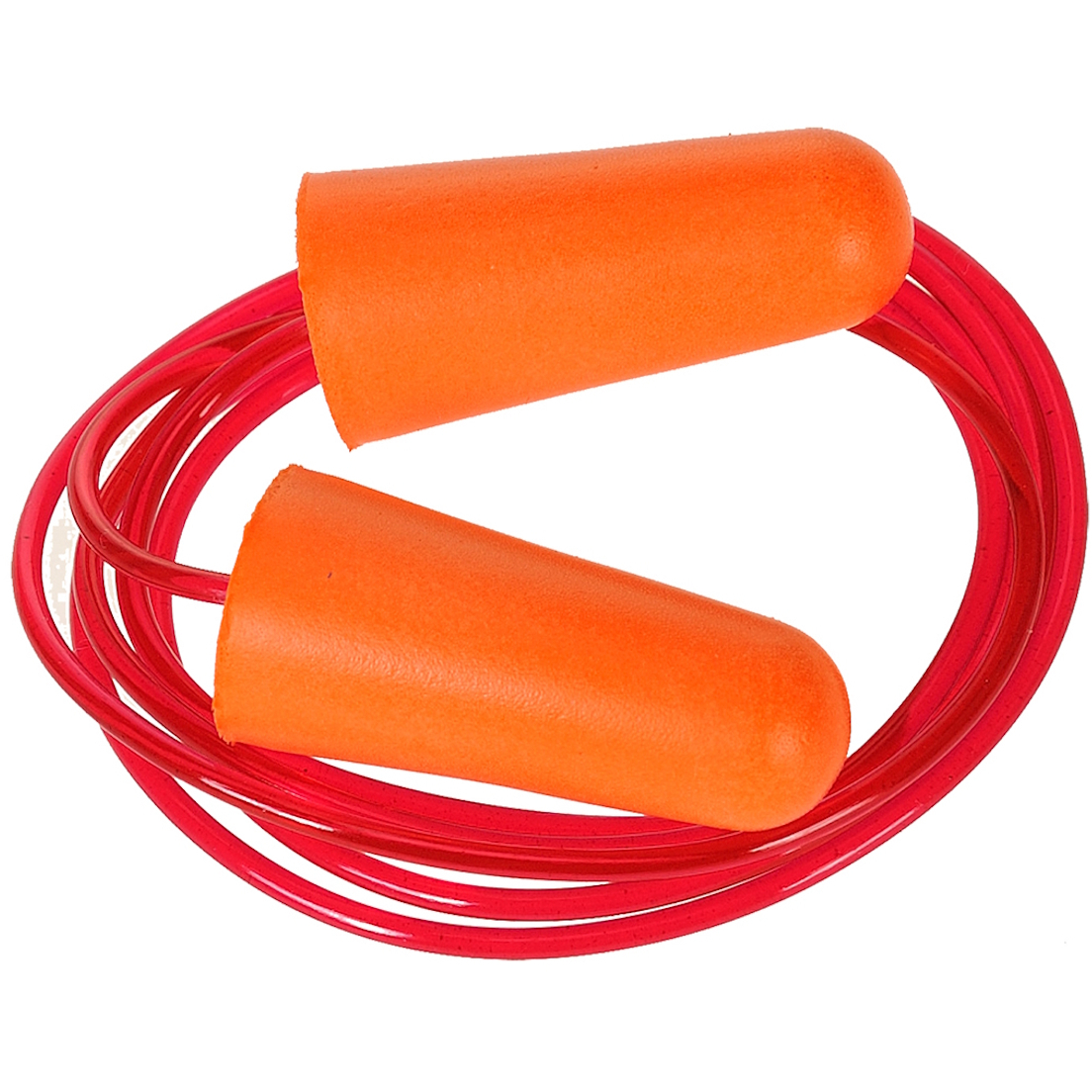 Portwest EP08 - Corded Orange PU Foam Ear Plugs (200 Pairs)