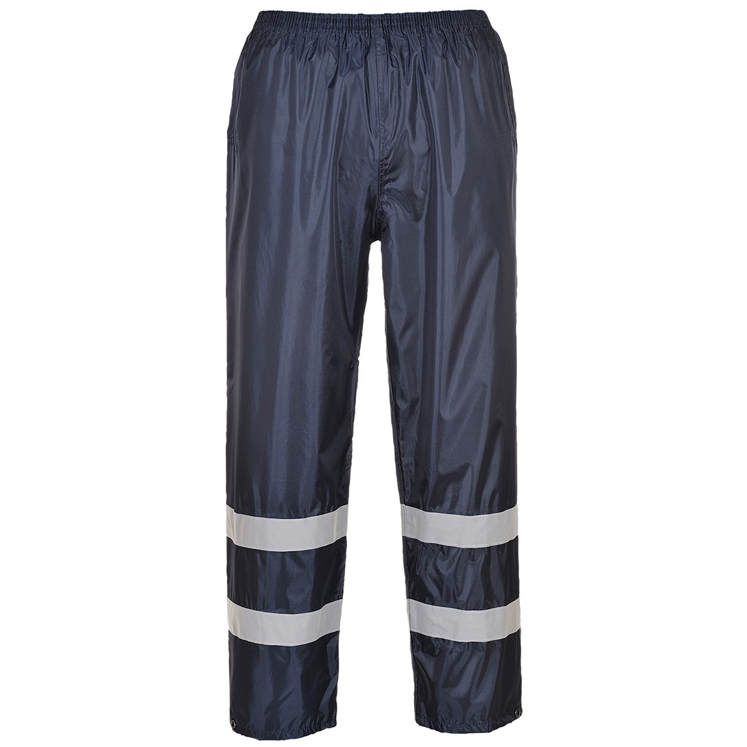 Portwest F441 Classic Iona Rain Rainwear Trousers - Navy Blue