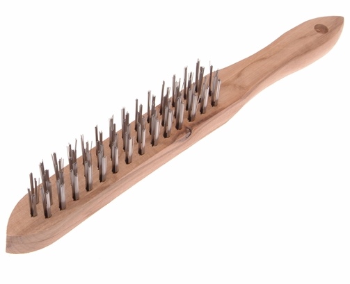 Faithfull FAI5803 Lightweight Scratch Brush - 3 Row