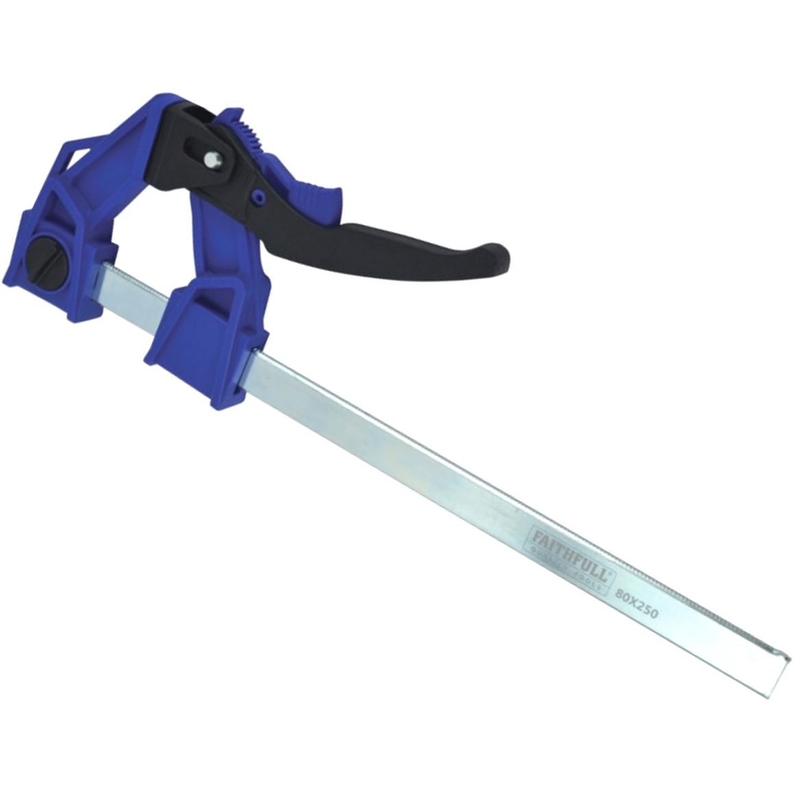 Faithfull FAILC250120 Heavy-Duty Lever Clamp Capacity 250mm