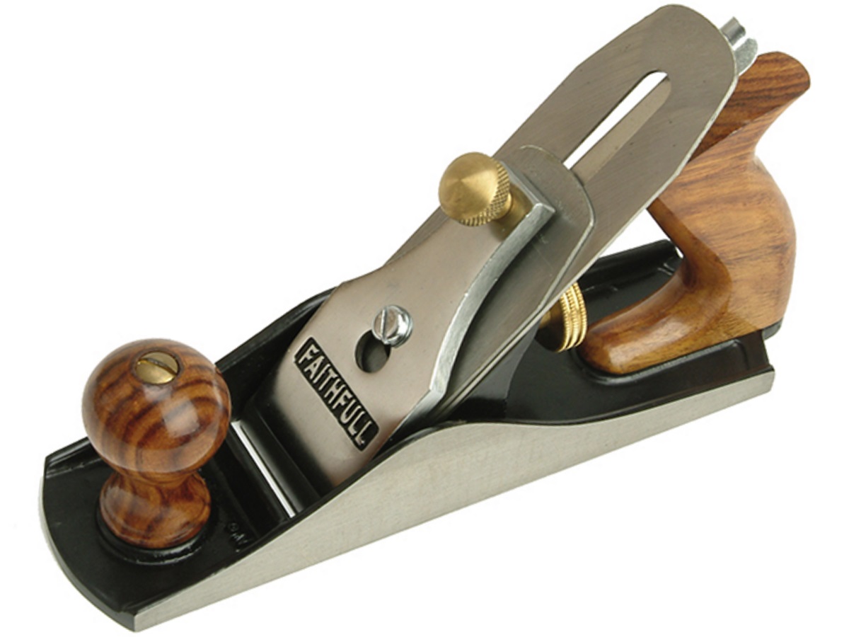 Faithfull FAIPLANE4B No.4 Smoothing Plane in Wooden Box