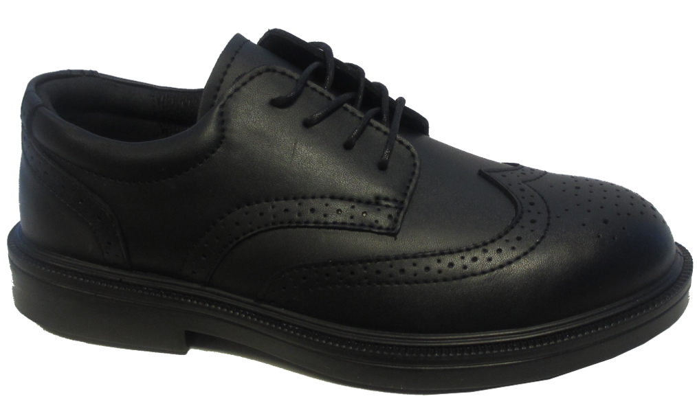 Forma A086F05069 Executive Black Brogue Safety Shoe S1P (UK Size 6)