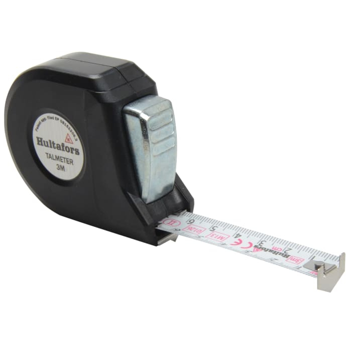 Hultafors 359204 Talmeter Marking Measure 3Mtr (Width 16mm) HULTALM3 