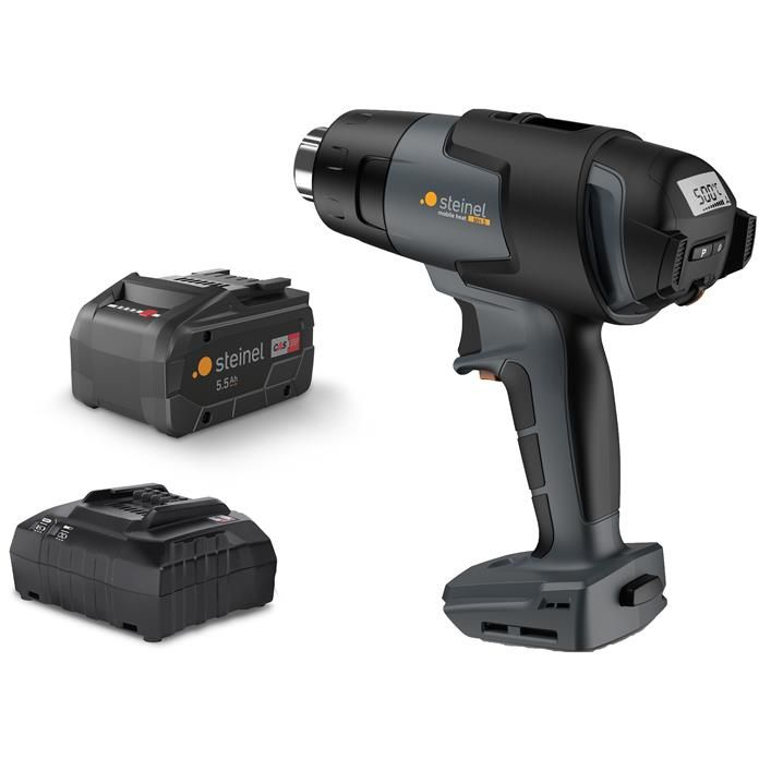 Steinel 068233 MobileHeat 5 Professional Cordless Heat Gun 18V With 1 x 5.5Ah Li-ion Battery