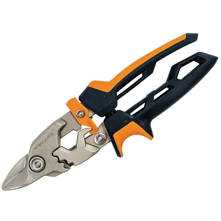 Fiskars 1027212 PowerGear™ Bulldog Aviation Snips 250mm (10in)