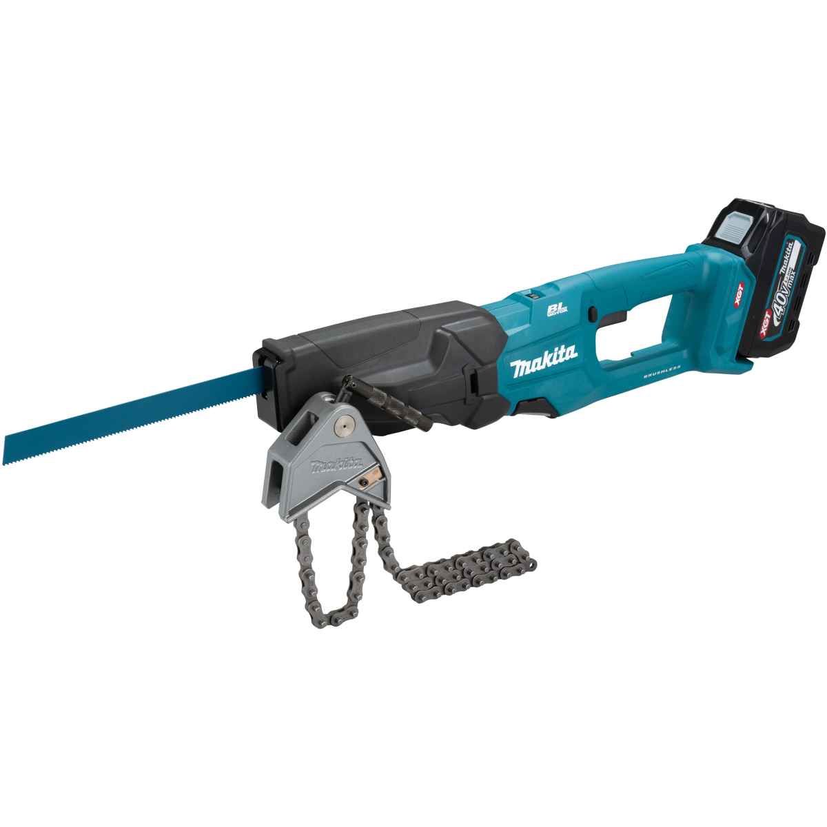 Makita JR003GZ Body Only 40V XGT Reciprocating Saw with Chain Vice in Carry Case