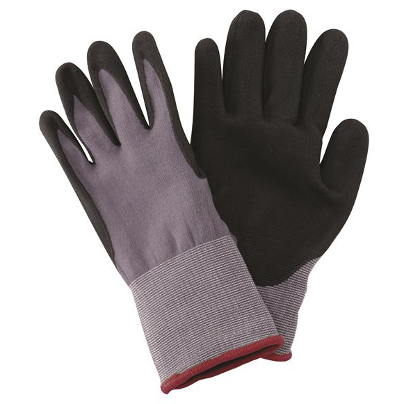 Kent & Stowe 70105361 Premium Seed & Weed Gardening Red Trim Gloves - Mens Large