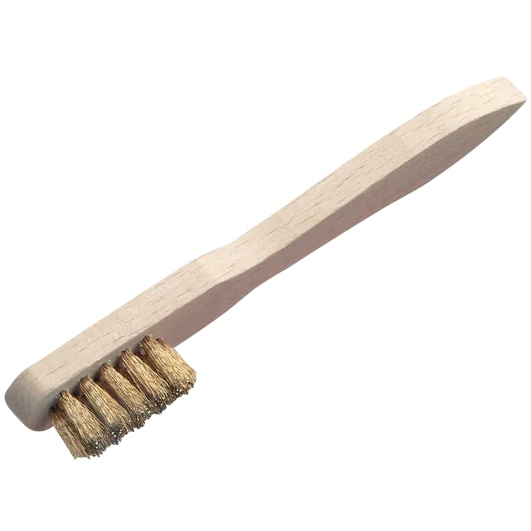 Lessman 125.311 150mm Spark Plug Cleaning Brush Crimped Brass