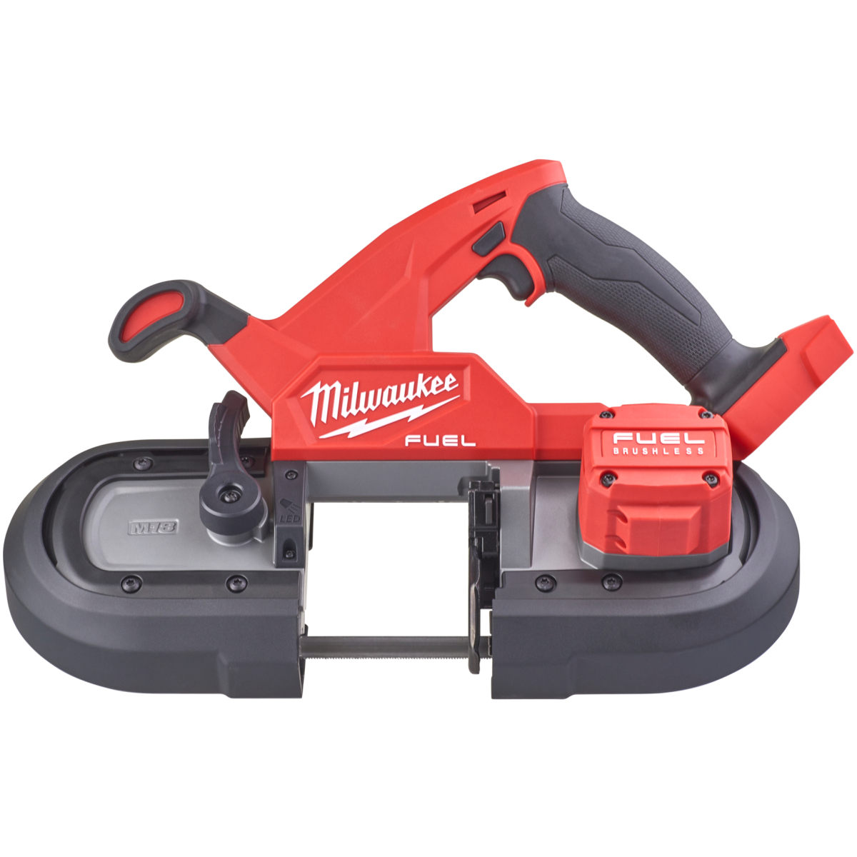 Milwaukee M18FBS85-202C M18 Fuel Compact Bandsaw with 2x 2.0Ah Batteries and Charger