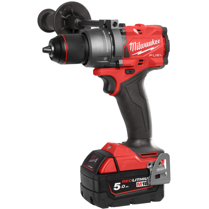 Milwaukee M18FPD3-502X M18 Combi Drill with 2x 5.0Ah Batteries, Charger in Case