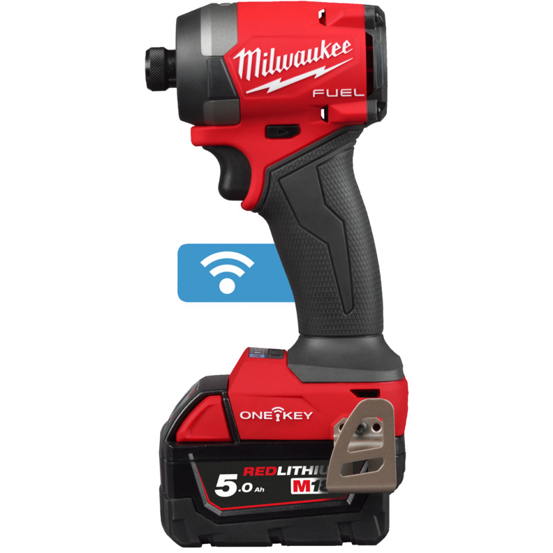 Milwaukee M18ONEID3-502X M18 Fuel One Key Impact Driver with 2x 5.0Ah Batteries in Case