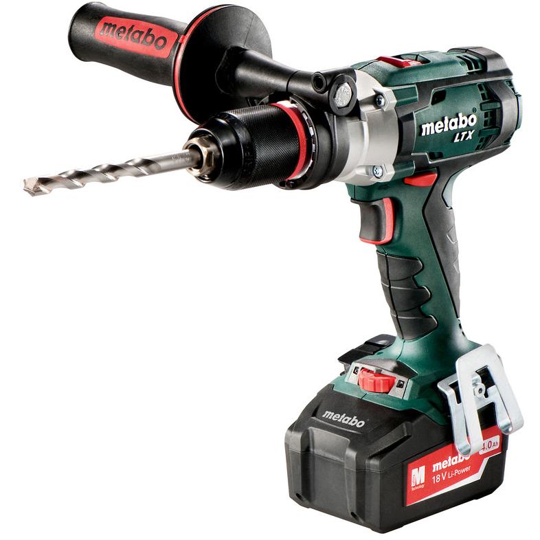 Metabo SB18LTX 18V Impuls Combi Drill with 2x 4.0Ah Batteries