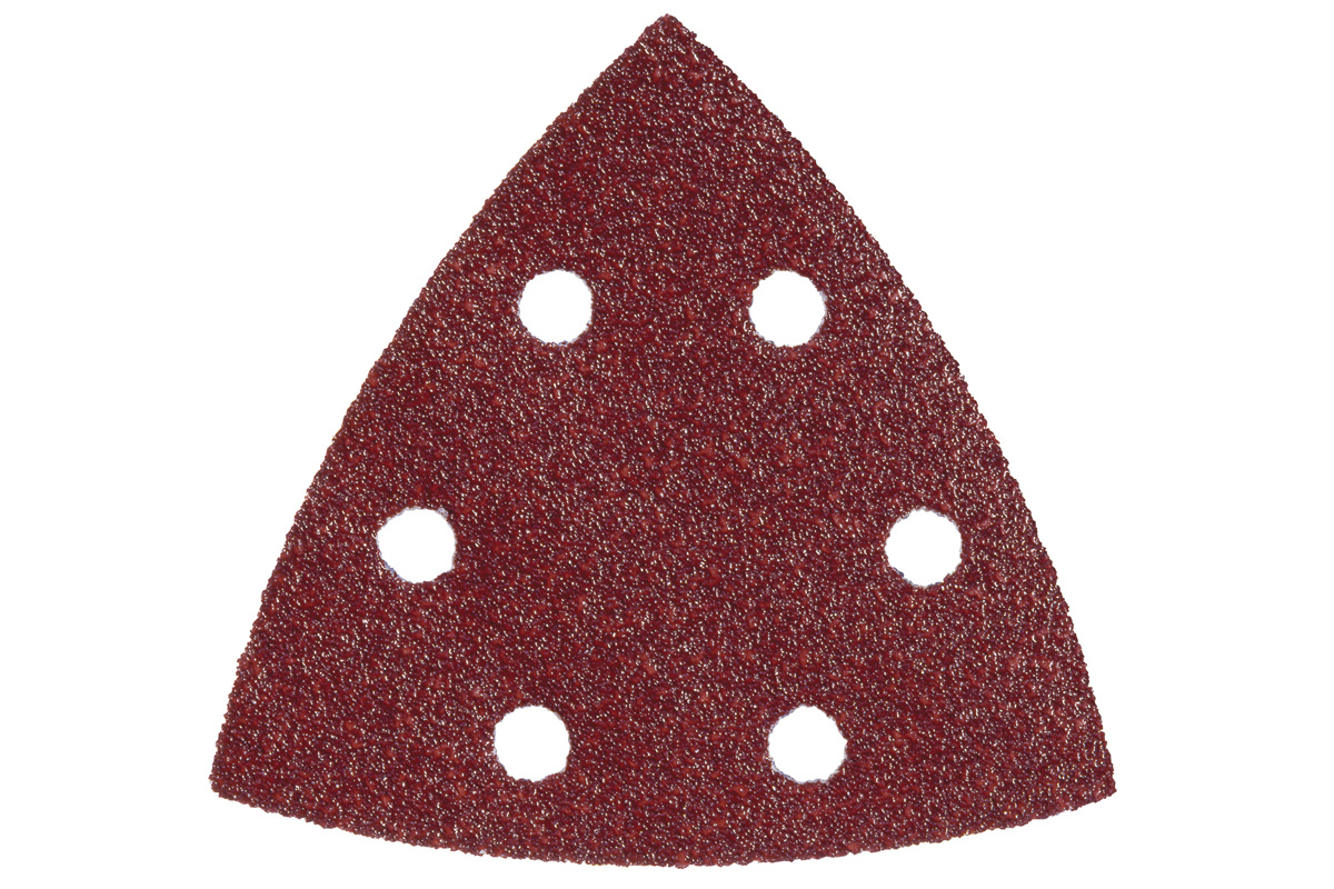 Metabo 624988000 Triangular Sanding Discs Assortment 10x60,10x80,5x180 Grit (Pack of 25)