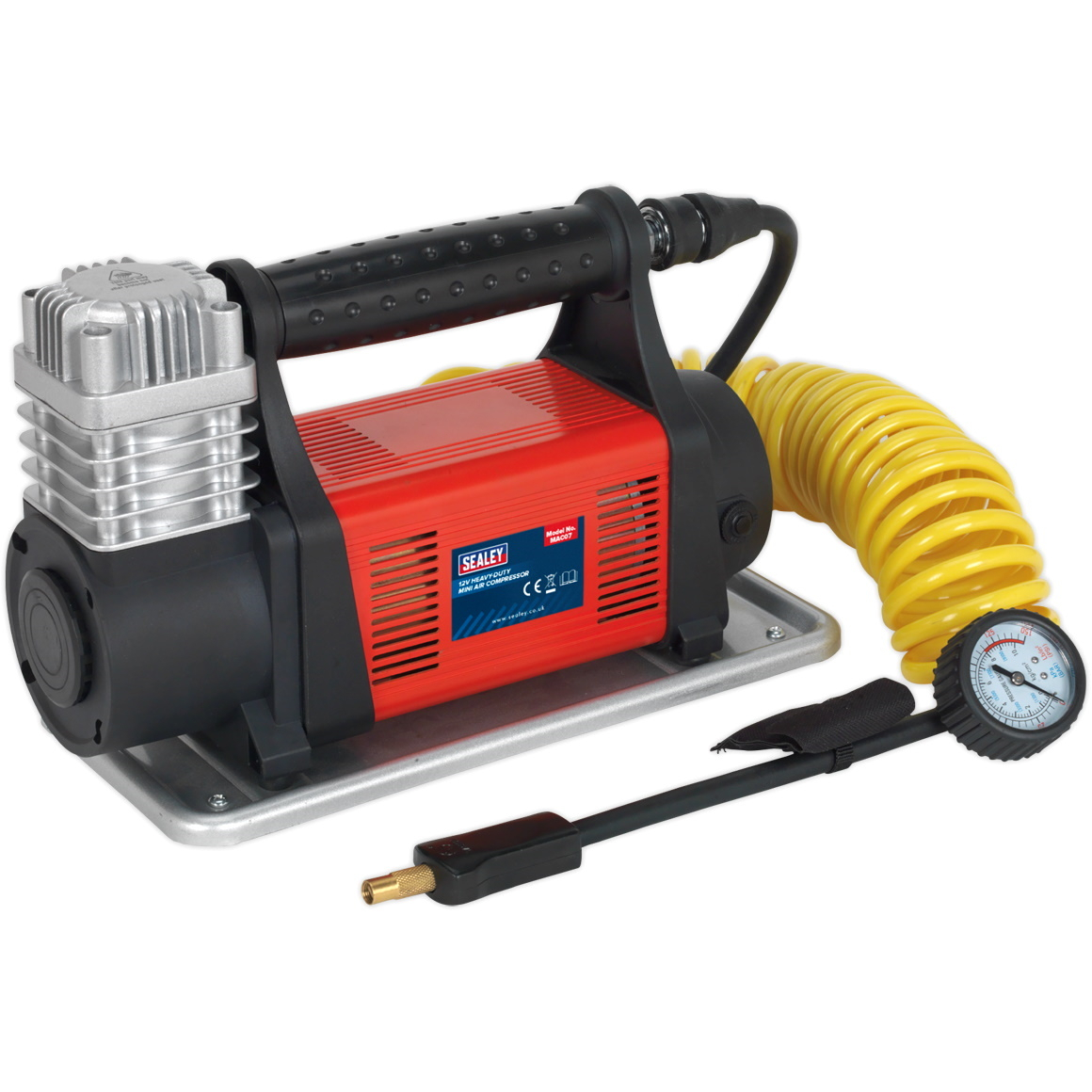 Sealey MAC07 Mini Air Compressor 12V Heavy-Duty