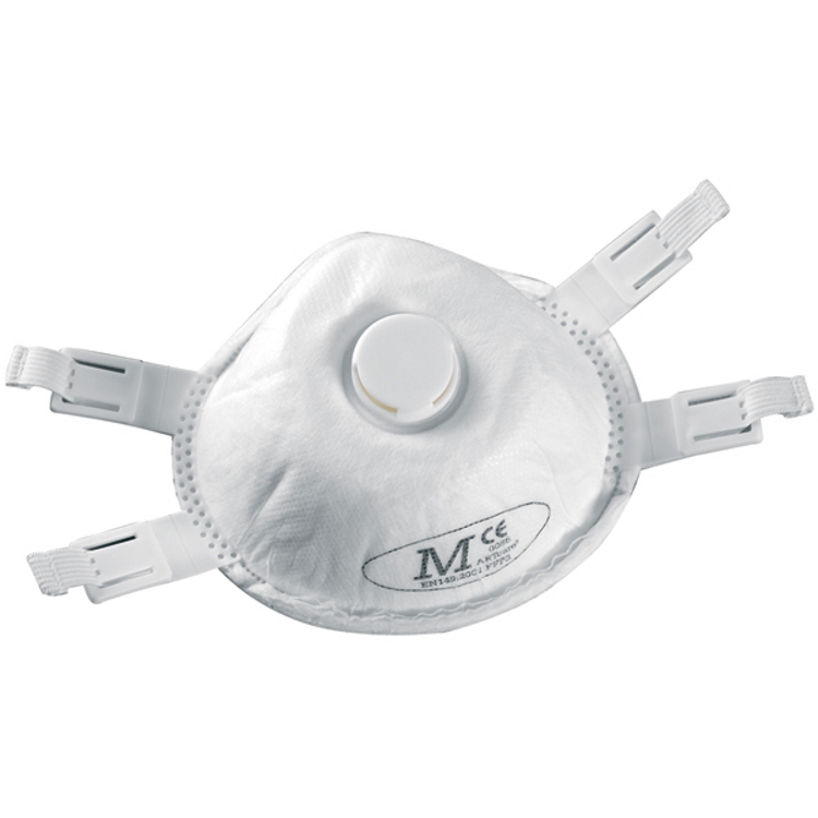 JSP BEH130-001-M00 FFP3 Moulded Masks Valved (Pack of 5)