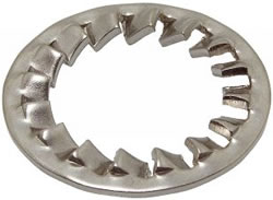 Metal Mate 1024956 Shakeproof Serrated Washer Internal M10 BZP (Packet of 100)