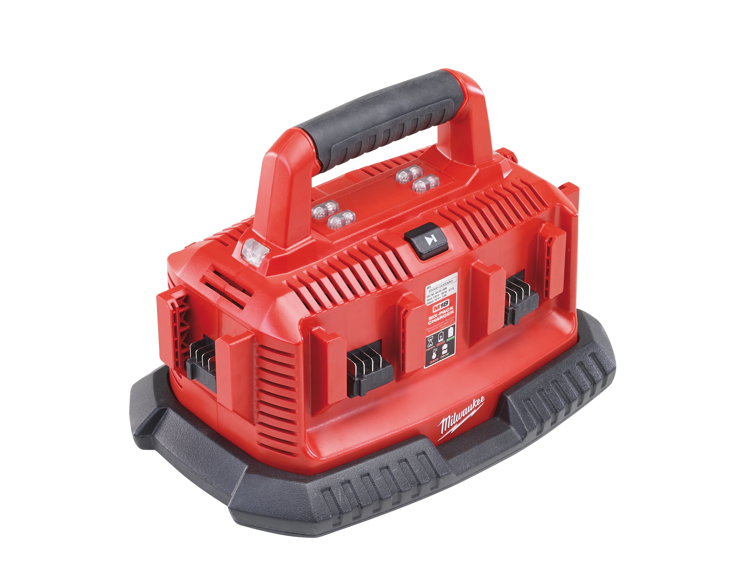 Milwaukee M1418C6 Multibay Charger for 14.4v/18v Li-ion Batteries