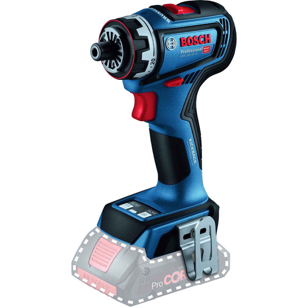 Bosch GSR 18V-90 FC 18v Body Only BRUSHLESS Flexi-Click Drill Driver in Carton
