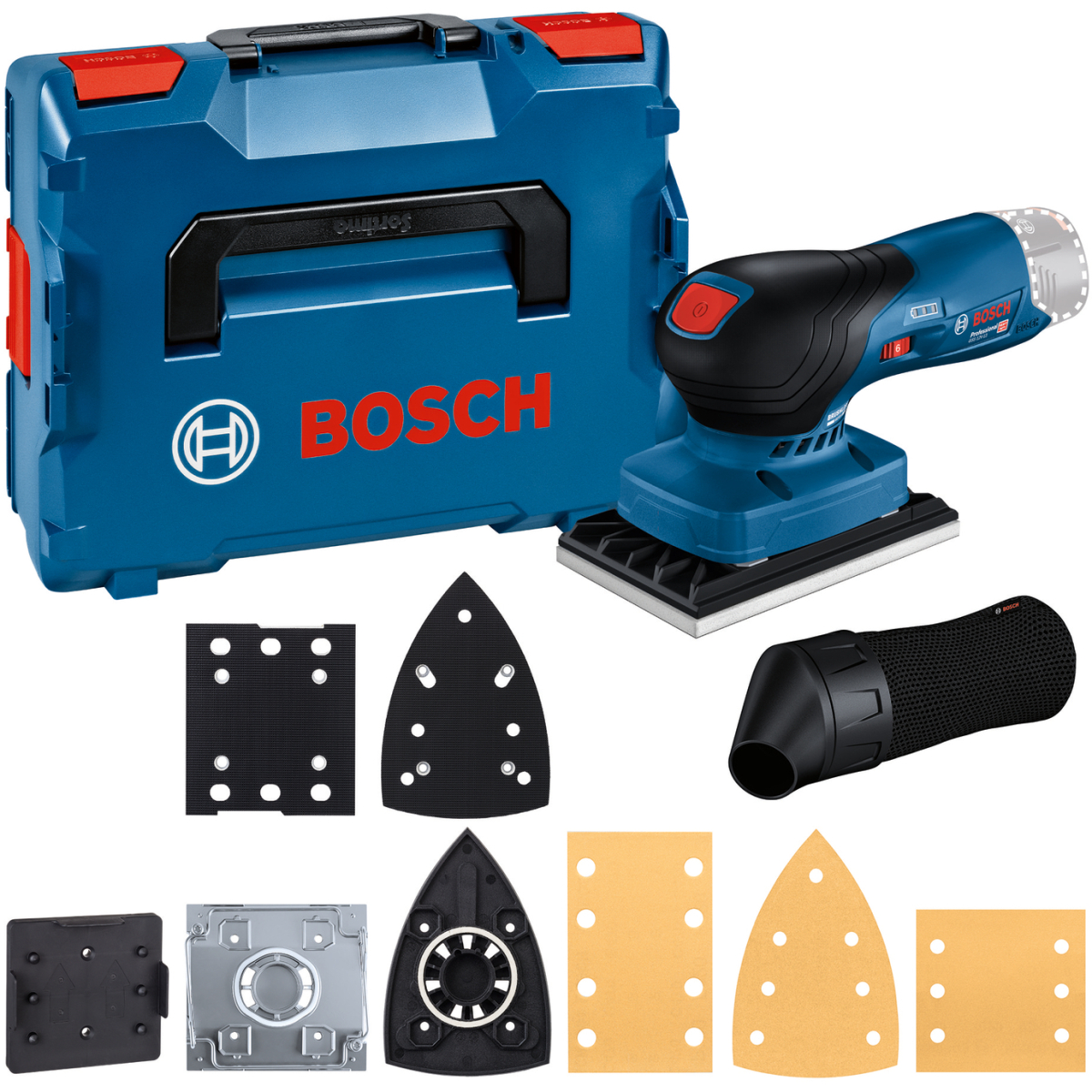 Bosch GSS 12V-13 Body Only 12v Orbital Palm Sander Brushless in L-Boxx