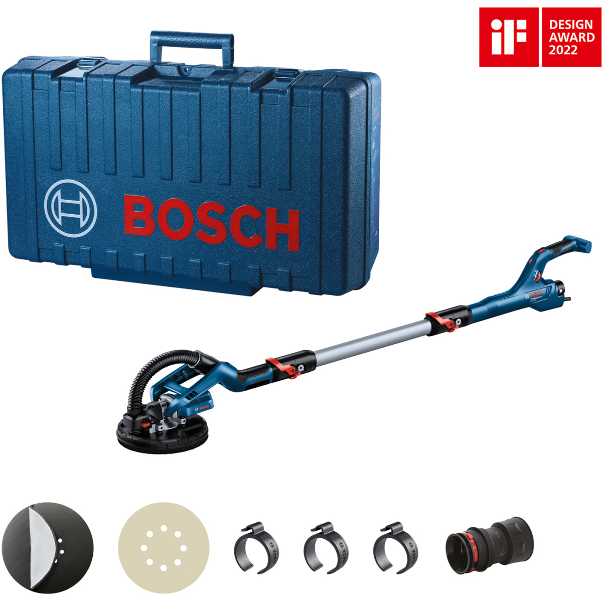 Bosch GTR 55-225 550W 225mm Drywall Sander in Carrycase