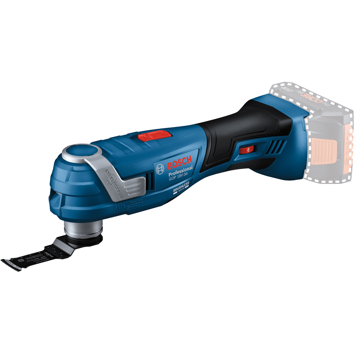 Bosch GOP 18V-34 Body Only 18v Starlock Plus Multi Cutter Brushless in Carton