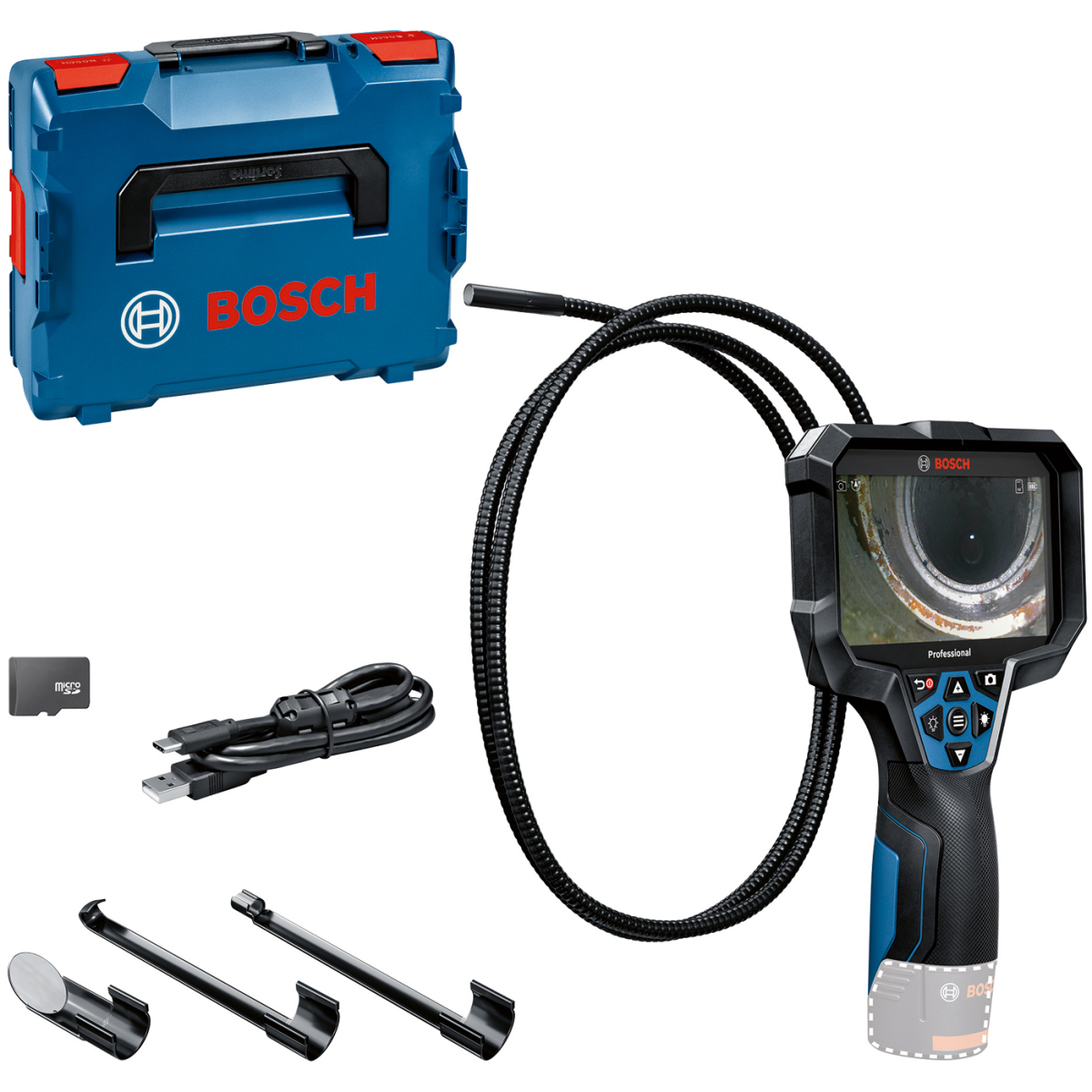 Bosch GIC 12V-5-27 C Body Only 12v Professional Inspection Camera in L-Boxx