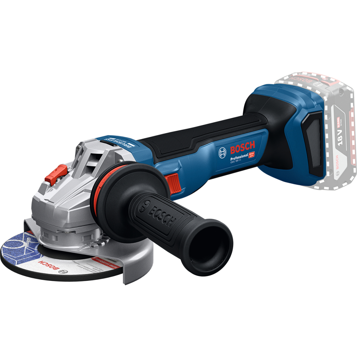 Bosch GWS 18V-11S 18v Body Only 5"/125mm Angle Grinder in Carton