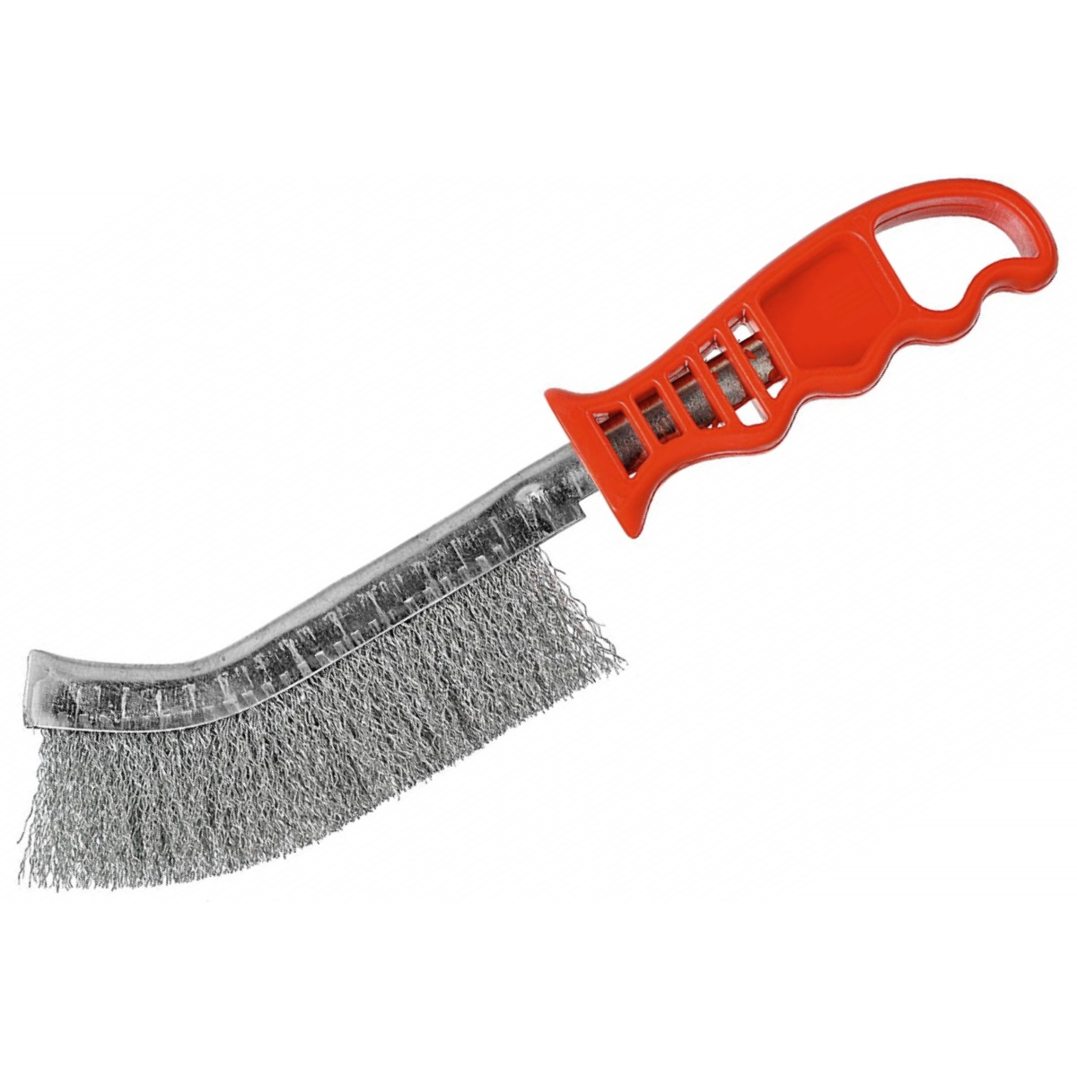 Lawson HIS REDWB Steel Wire Brush Red Handled