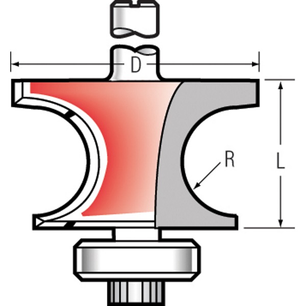 Makita P-55594 Staff/Corner Bead with Bearing TCT