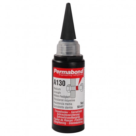 Permabond A130 - 50ml Medium-Strength Anaerobic Threadlocker/Retainer
