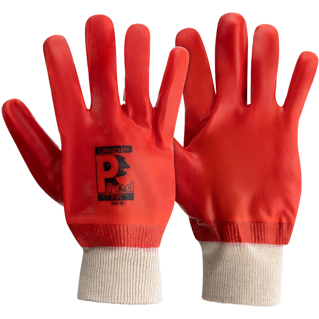 Predator PRKW-10 Pred PVC Knit Wrist Gloves 2121X - Size 10