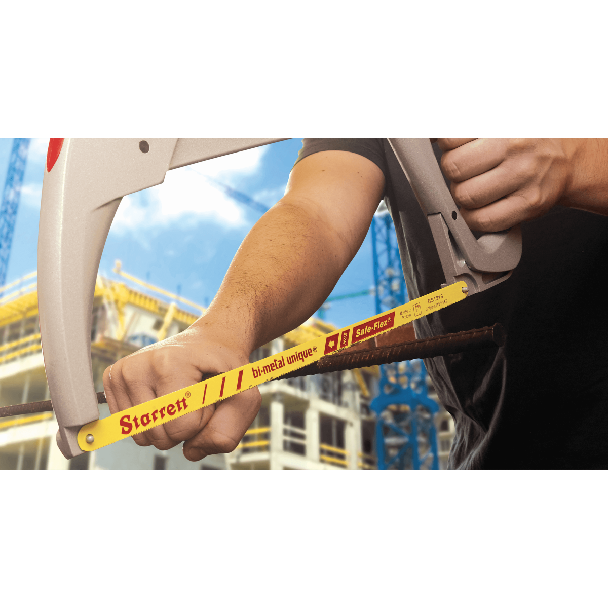 Starrett BS Unique Safe-Flex Bi-Metal HSS Hacksaw Blade 300mm (12")-14tpi