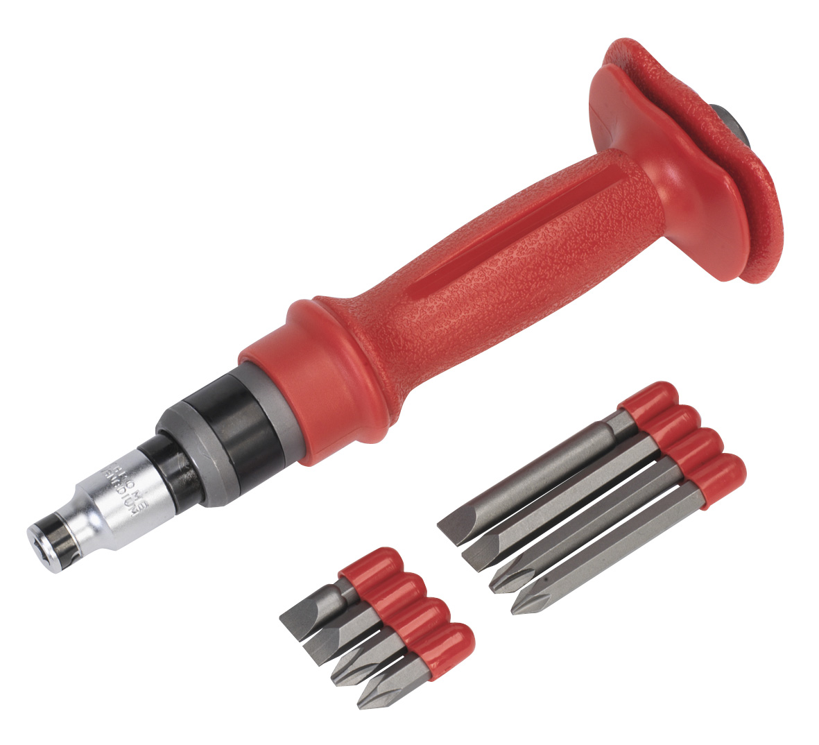 Sealey AK2084 Impact Driver Set 8 Piece Heavy-Duty Protection Grip