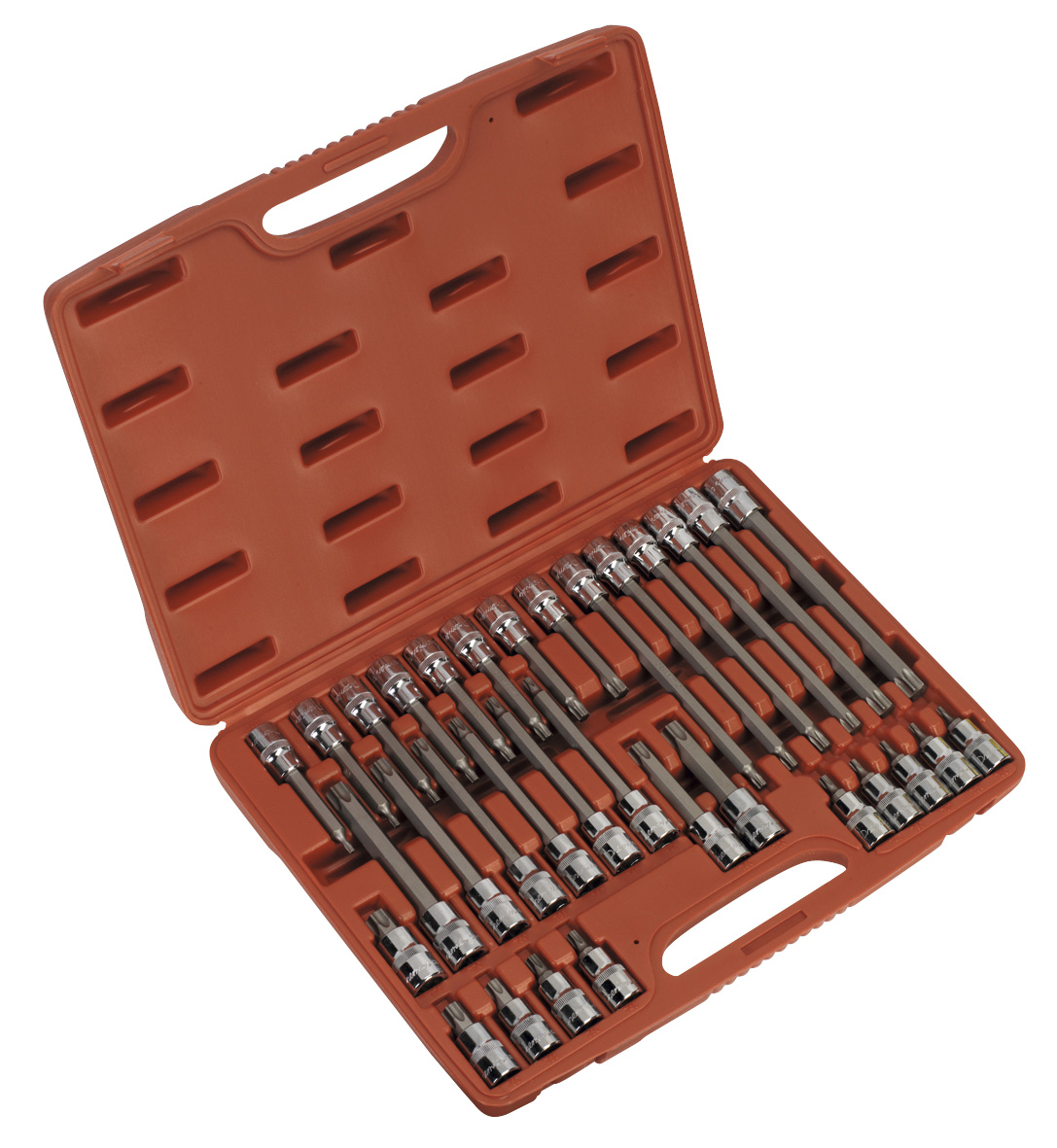 Sealey AK2194 TRX-Star (Torx type) Bit Socket Set 32 Piece 1/2" Drive
