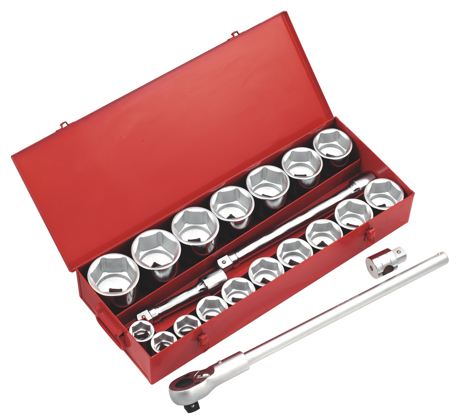 Sealey AK261 Socket Set 22 Piece 1" Drive Metric/Imperial