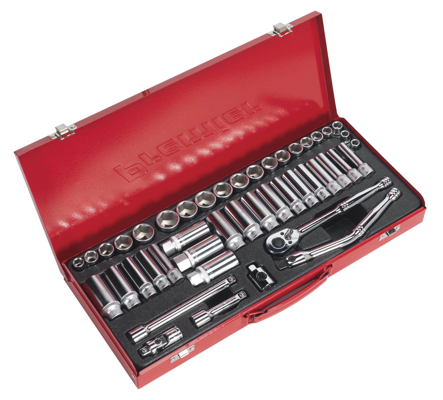 Sealey AK692 Socket Set 45 Piece 3/8" Drive MM/AF