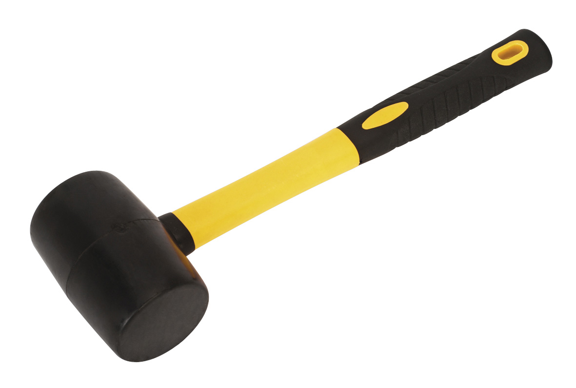 Sealey RMB100 Rubber Mallet Fibreglass Shaft .45kg (1.0lb)