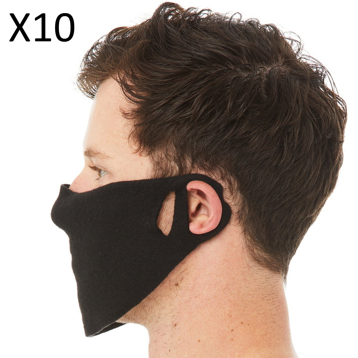 Bella BE950 Daily Face Covering Mask Lightweight (Packet of 10)