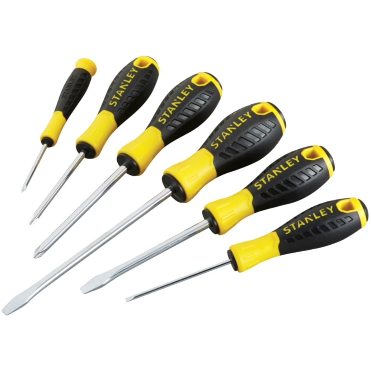 Stanley 0-60-208 Essential Screwdriver Set 6 Piece STA060208