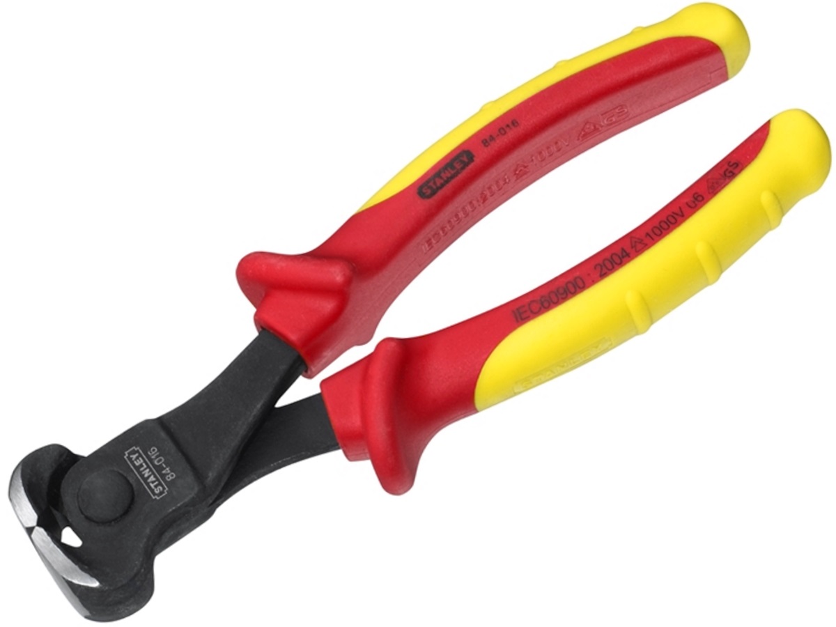 Stanley 0-84-016 FatMax End Cut Pliers VDE 165mm (6.1/4") STA084016