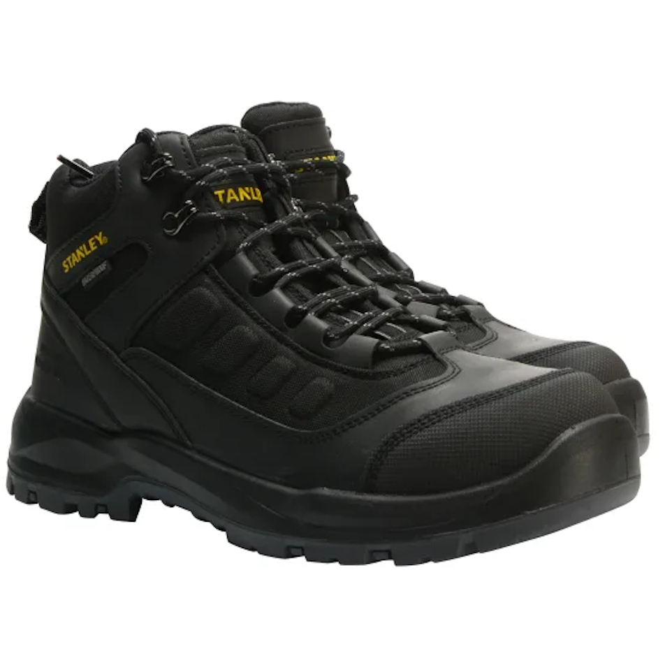 Stanley Flagstaff S3 Waterproof Safety Boots - Black - UK9 (EUR43)