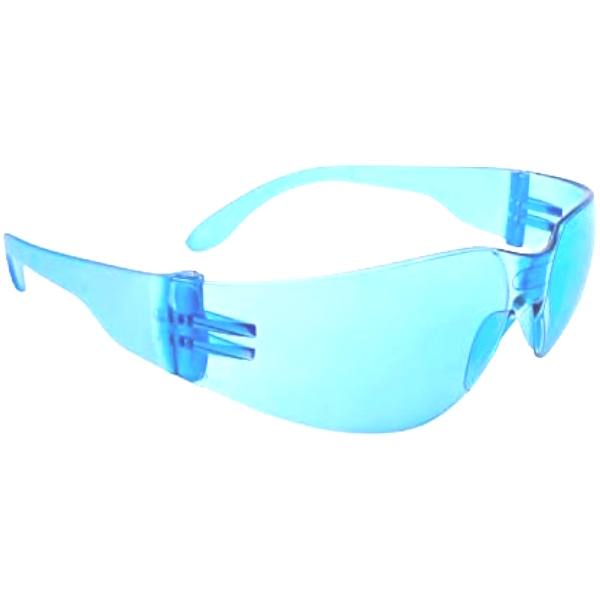 JSP Stealth Blue Safety Spectacle Blue Lens Glasses