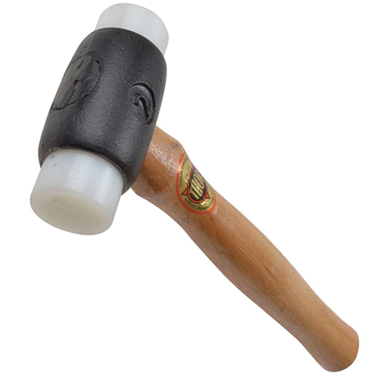 Thor 18-912 Super Plastics Hammer Wood Handle Size 2 38mm (1.1/2") 790g (1.3/4lb) THO912