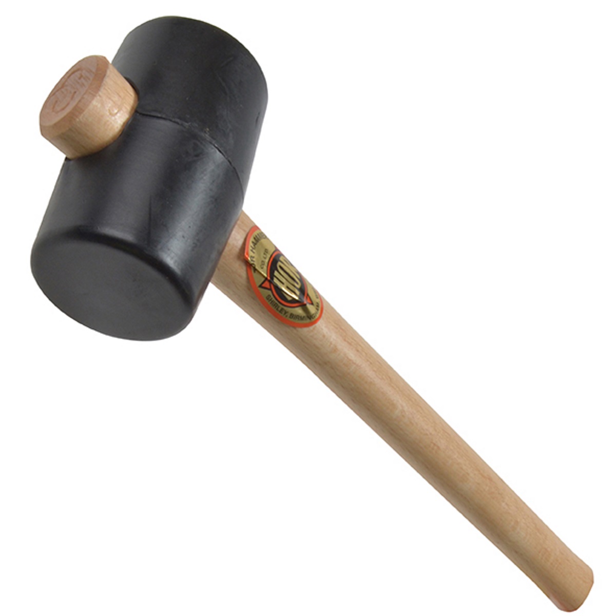 Thor 61-952 Black Rubber Mallet 54mm (2.1/8") 284g (10oz) THO952