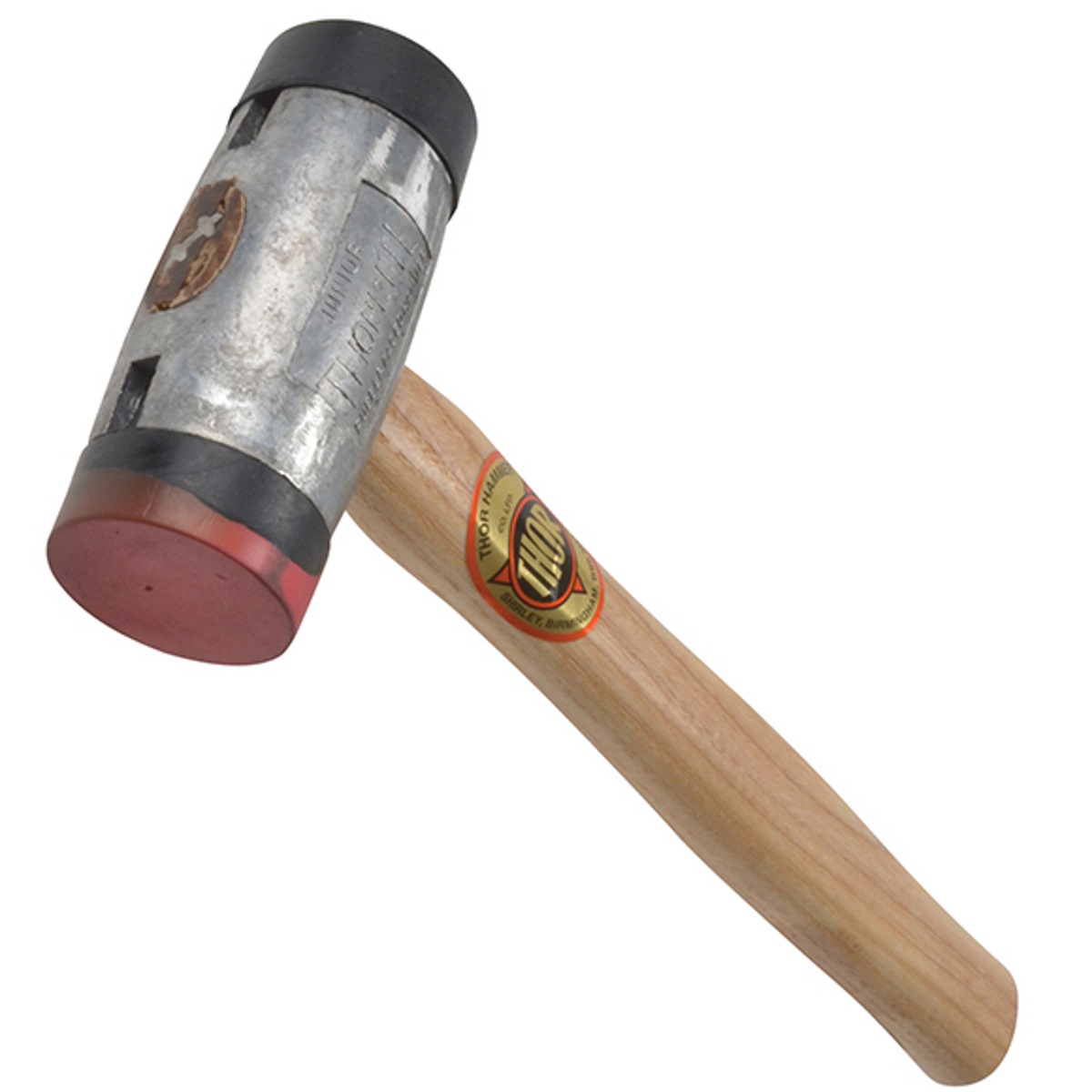 Thor 09-J612 Junior Thorlite Rubber Faced Hammer 38mm (1.1/2") 283g (10oz) THOJ612