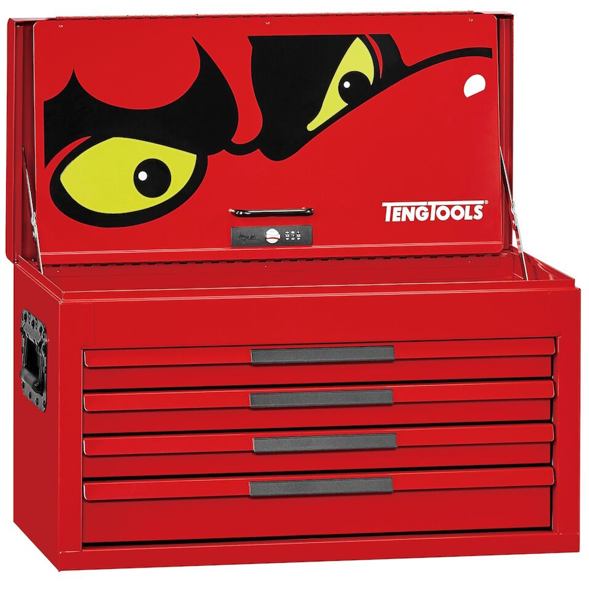 Teng Tools TKT26R137T 137 Piece Tool Kit in 26" PRO35™ Red Tool Chest