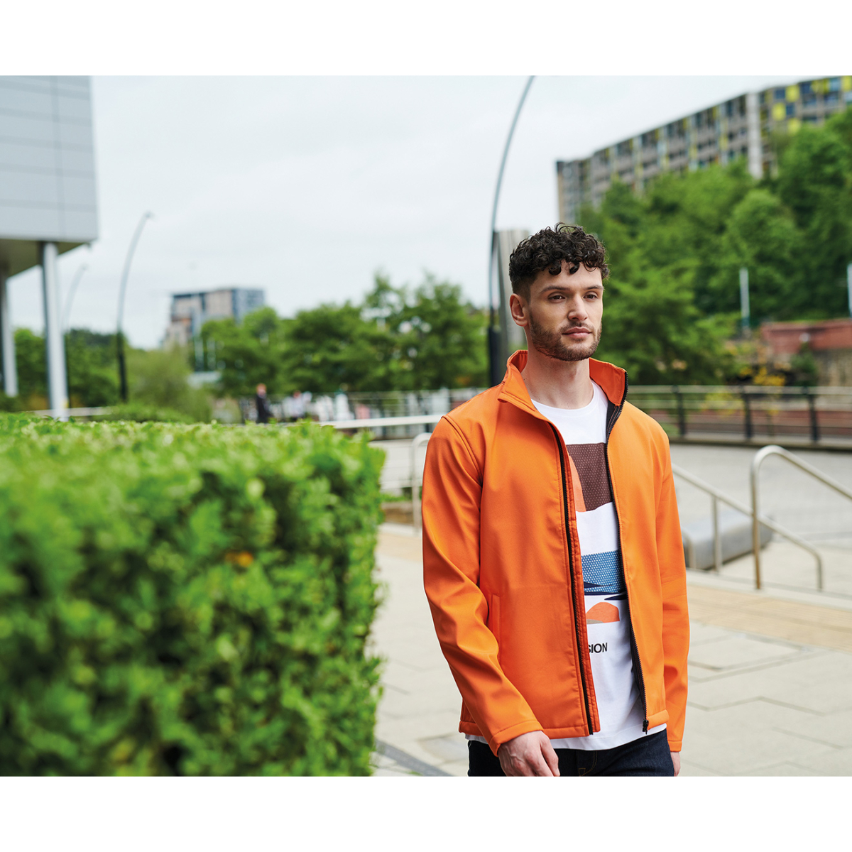 Regatta TRA628 Mens Ablaze Printable Softshell Jacket